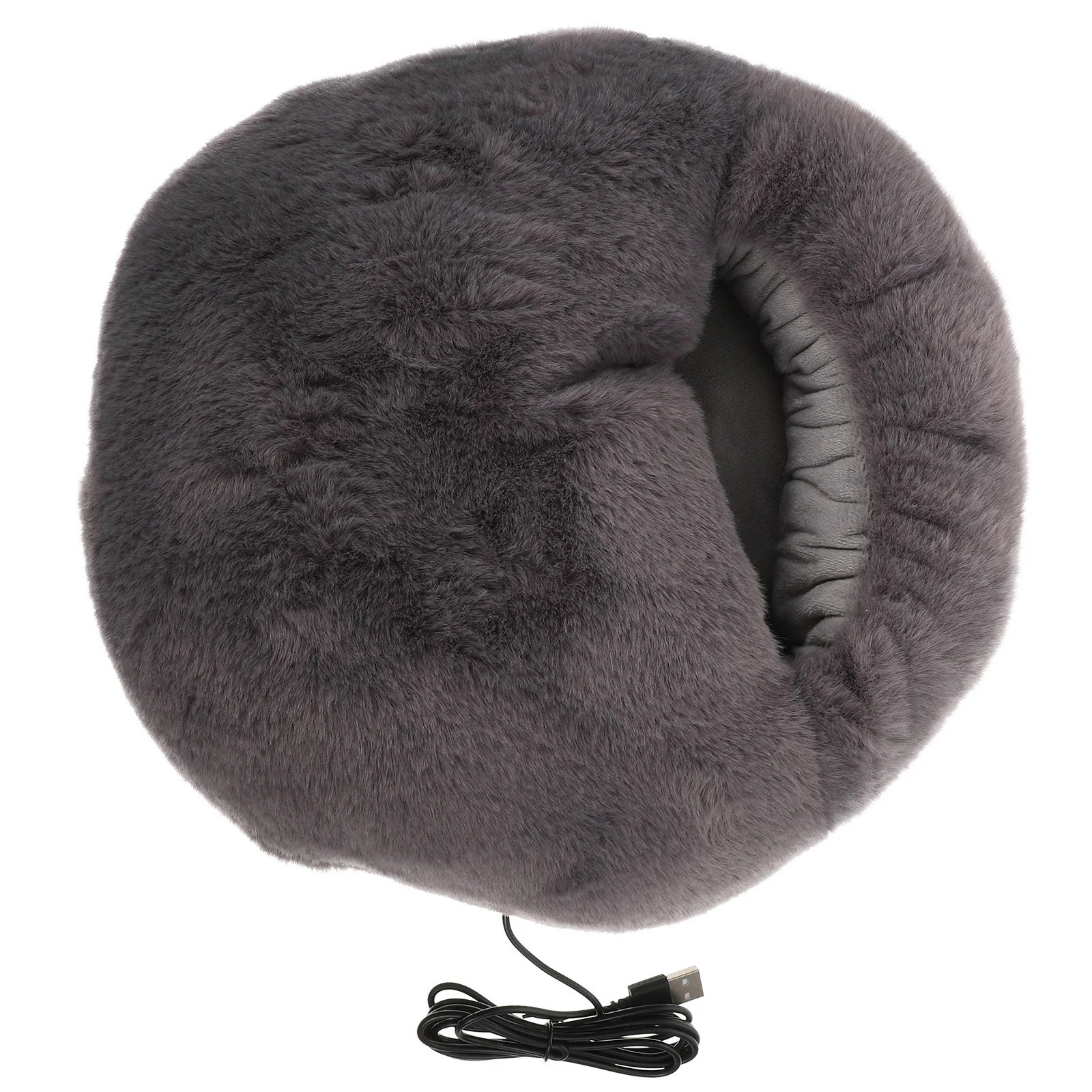 

1Set USB Foot Warmer Lovely Electric Heating Shoe Durable Winter Warm Shoes for Home Office USB Foot Warmer Heating Shoes