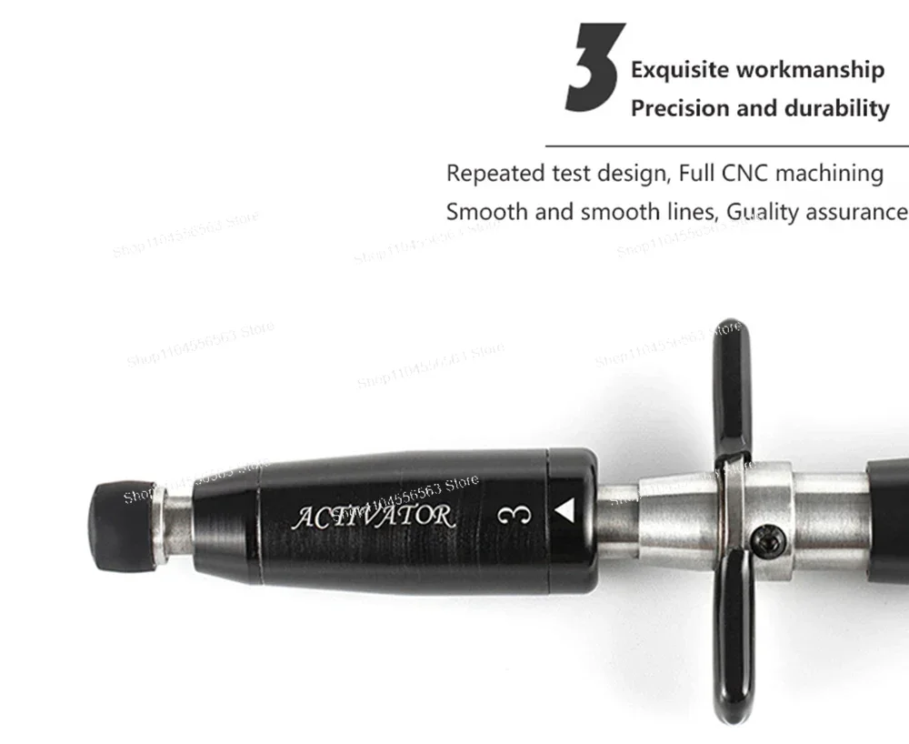 أداة جديدة لضبط العلاج بتقويم العمود الفقري، أدوات تصحيح العمود الفقري، مسدس العلاج بتقويم العمود الفقري، تعديل العمود الفقري، رأس واحد #5