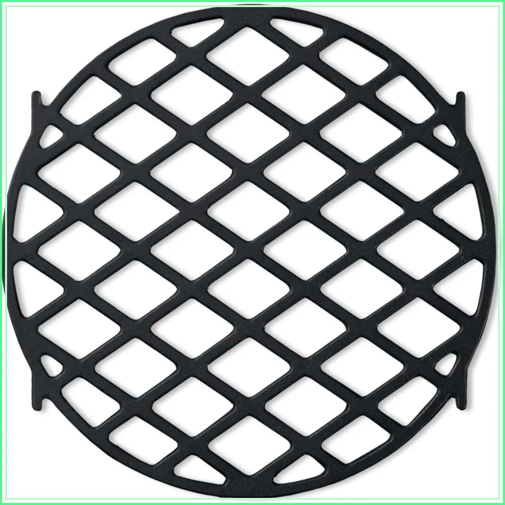

Porcelain Enamel Cast Iron Sear Grate for 22.5" Weber Charcoal Grills, BBQ Accessories for Perfect Sear Marks