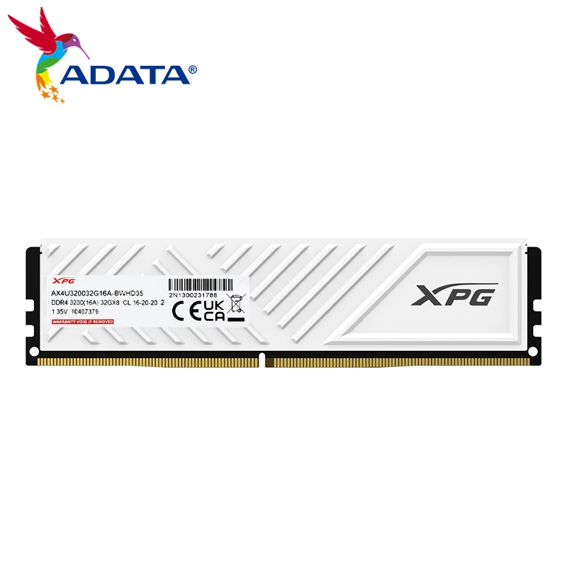 Original ADATA XPG GAMMIX D35 DDR4 RAM 3200MHz 3600MHz Desktop Memoria 8GB 16GB 32GB With Heatsink Memory For Intel/AMD PC