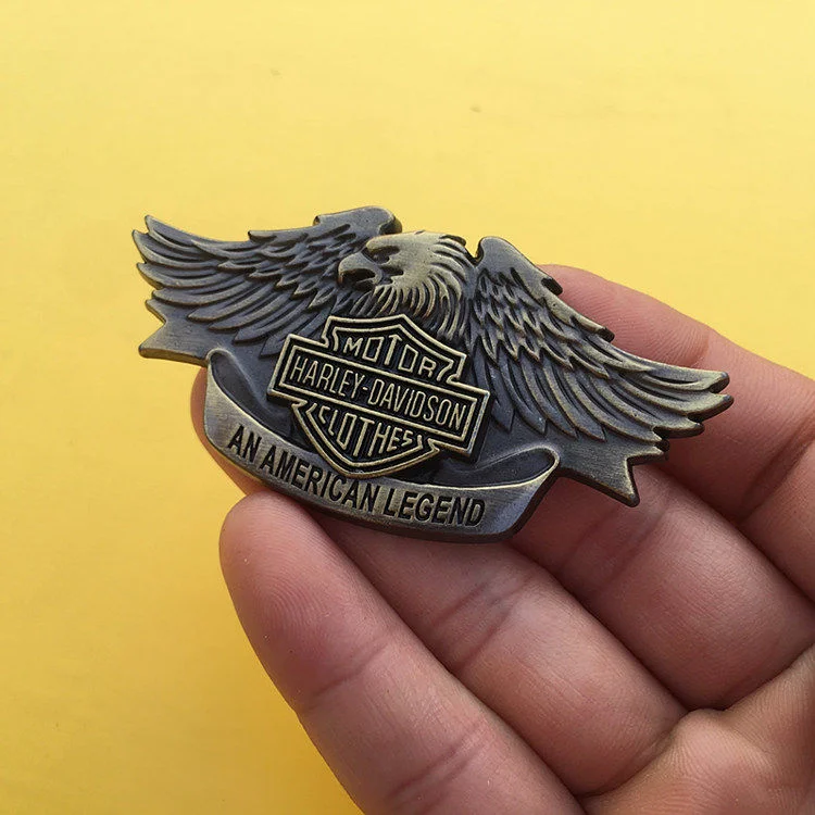 Personalized Motorcycle Sticker Metal Car Retro 3D Fuel Tank Decorate For Harley Davidson Electra Glide Ultra Classic PA1250 114 view 6