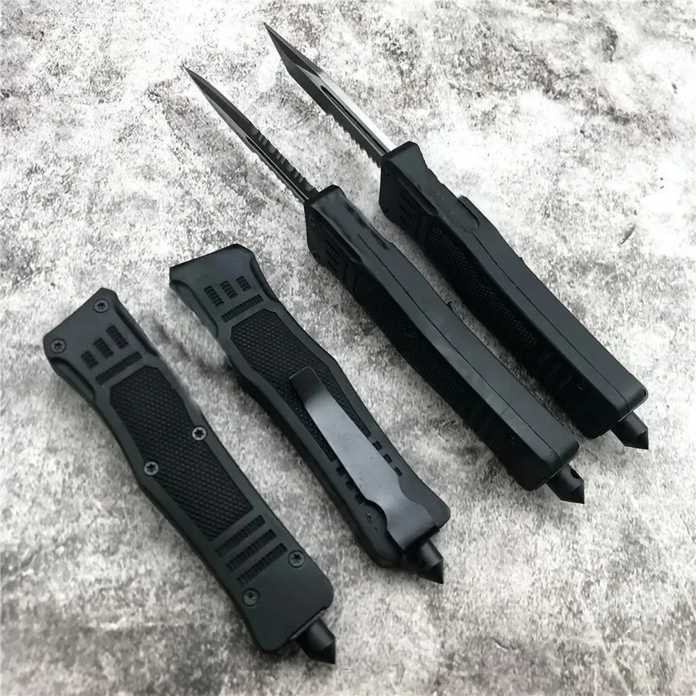 Micro 616 Combat Troodon Folding Knife Tactical Gear Finger Actuator Blade Survival EDC Tools Outdoor Pocket Knives Gift