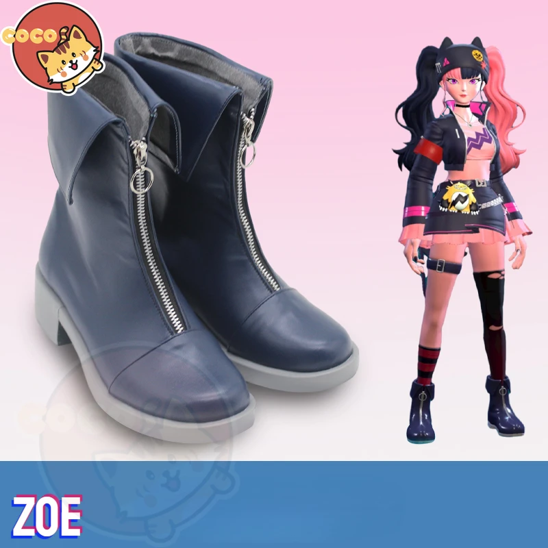 Palworld Zoe Cosplay Schuhe Spiel Palworld Zoe Cosplay Stiefeletten Unisex Rollenspiel jeder Größe Schuhe Cocos