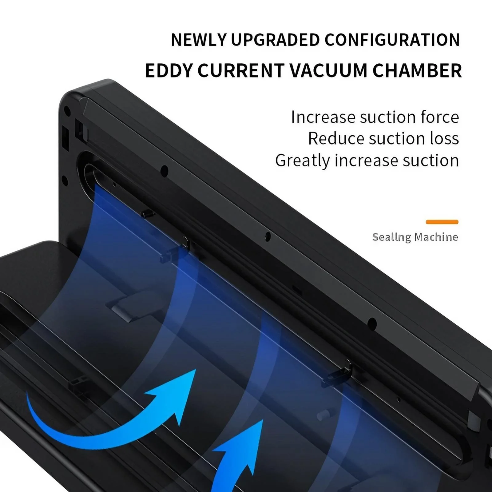 Machine à sceller sous vide automatique, puissance d'aspiration 65kPa, poudre d'huile sèche et humide, appareil d'emballage universel