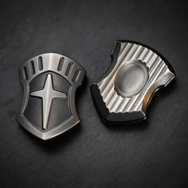 Cross Armor Shield Magnetic Fidget Slider Adults EDC Push Slider Anti Stress Hand Spinner Autism Anxiety ADD ADHD Stress Relief