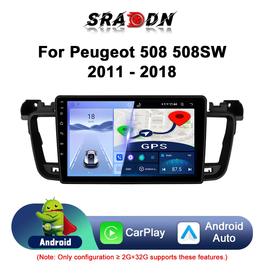 

Для Peugeot 508 508SW 2011 2012 2013 2014 2015 2016 2017 2018 Android Автомобильный радиоприемник Автомобильный мультимедийный плеер Навигация GPS Carplay Сенсорный экран Авто стерео