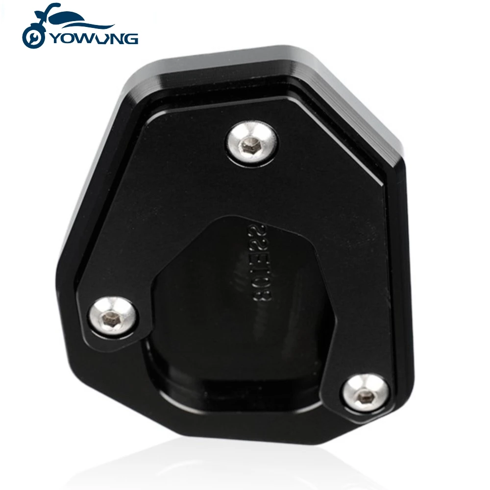 For LONCIN VOGE 350AC 500R 650DS 500DS LX500R 500 650 AC DS Motorcycle Kickstand Foot Side Stand Extension Pad Support Plate