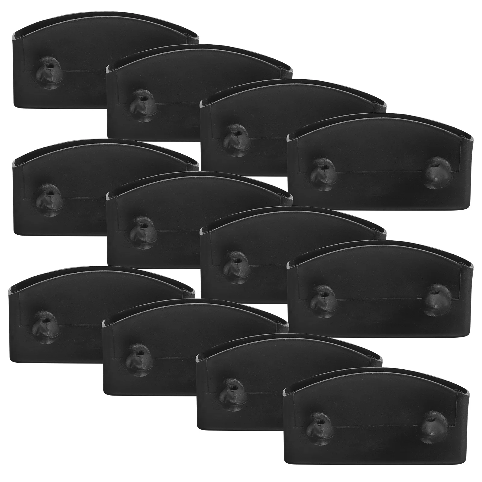 20 قطعة من أغطية نهاية شريحة السرير، أصحاب بلاستيكي، قطع غيار سهلة التركيب لقطع غيار السرير المعدني الخشبي بطابقين