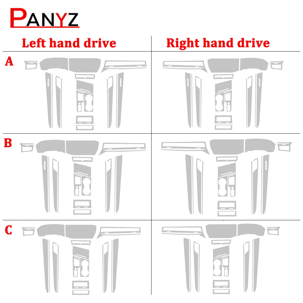 TPU Transparent protective film for VW Volkswagen Touareg 2019 2020 GPS Navigation Speedometer Interior Screen Gear Anti-scratch
