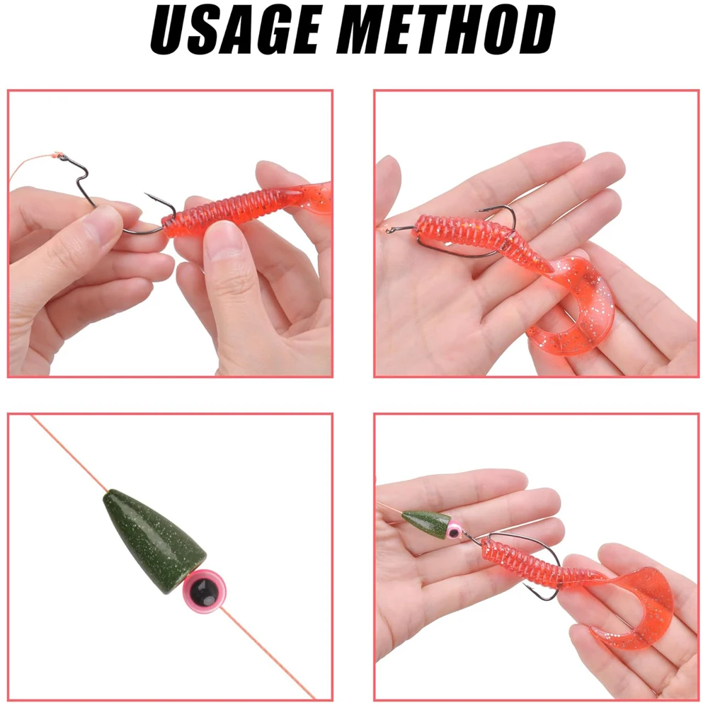 10/15/20Pcs Fishing Weights Sinkers Bullet Shape Worm weight Fishing Sinker for Bass Fishing Texas Rigs Fishing tackle 1.75g~10g