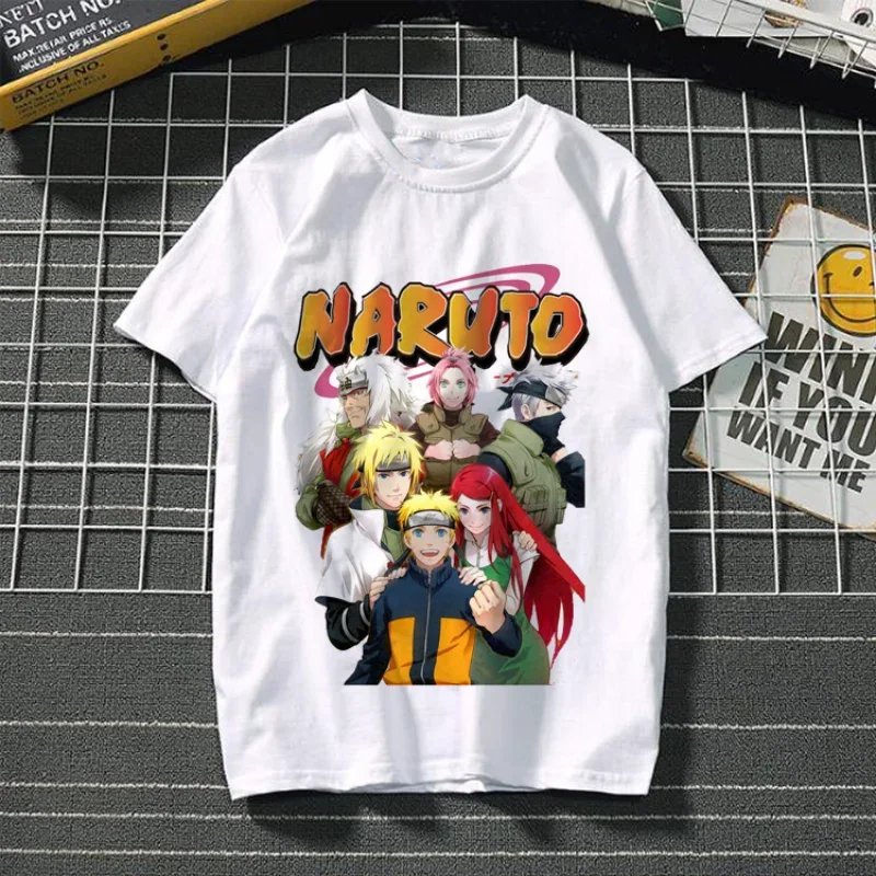 Naruto Kakashi t-shirty Casual charms moda kreatywne wiosenno-letnie luźna krótka rękawy ESSENTIALS Tshirt sportowe koszulka prezent nowy