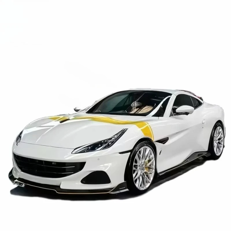 New Arrival MSY Style Body Kit For 2021  Portofino Dry Carbon Fiber Front Bumper Lip Rear Spoiler Diffuser Side Skirts