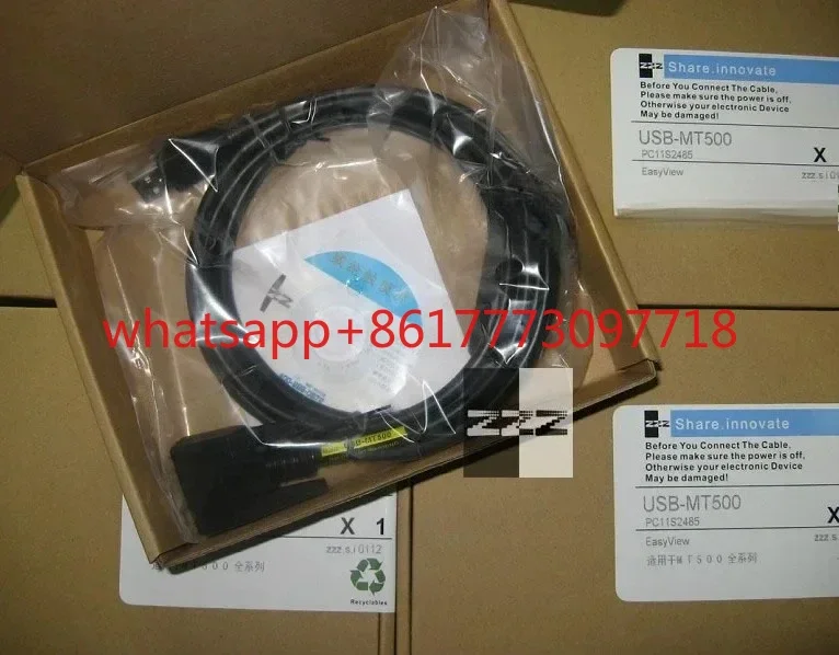 Zzzsi touch screen download cable USB-MT500 programming cable Weilun Tong can also be used for Buke