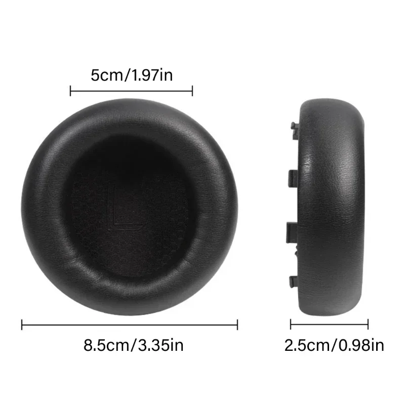 TMOWUK เปลี่ยนแผ่นรองหูฟังสําหรับ Alienware AW920H หูฟังหน่วยความจําโฟมหูฟัง Earmuff แผ่นรองหูฟังชุดหูฟัง Gamer หนังกรณี