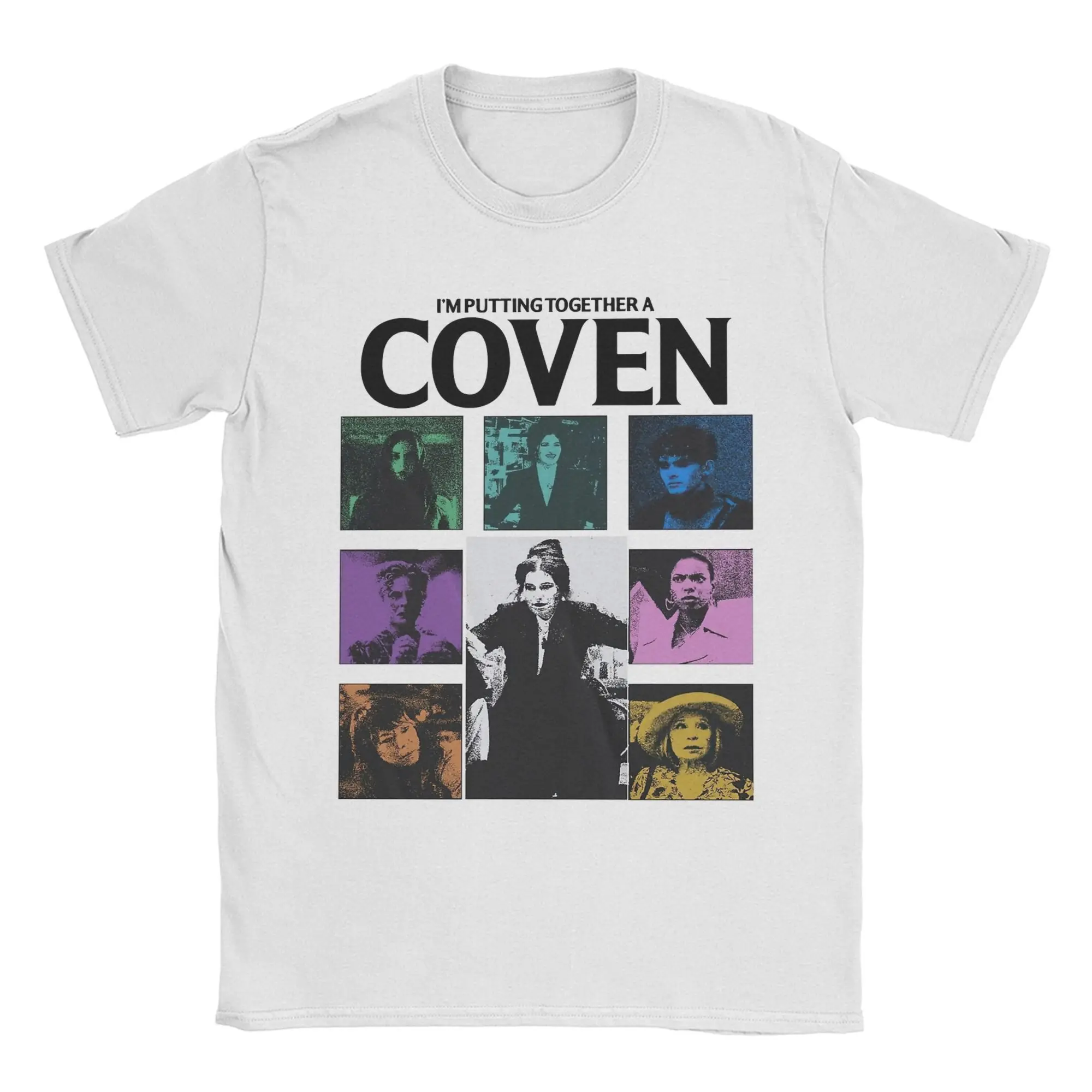 Putting Togather a Coven Agatha All Along  Graphic Printing T Shirts for Men Women  Cotton  Tee Shirt Clothing