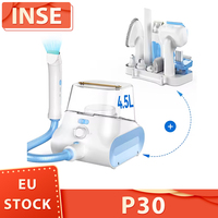 INSE P30 Pet Grooming Vacuum, with 4.5L Large Capacity Dust Box, Spacious 4.5L Cyclonic Storage, Ultra-Low Noise for Dogs, Cats