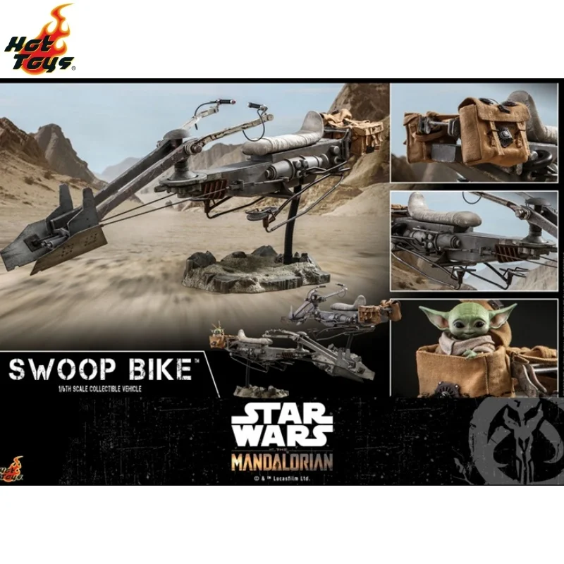 In Stock Hot Toys TMS053 The Mandalorian Swoop Bike Star Wars Collectible Action Figure Toys Gifts