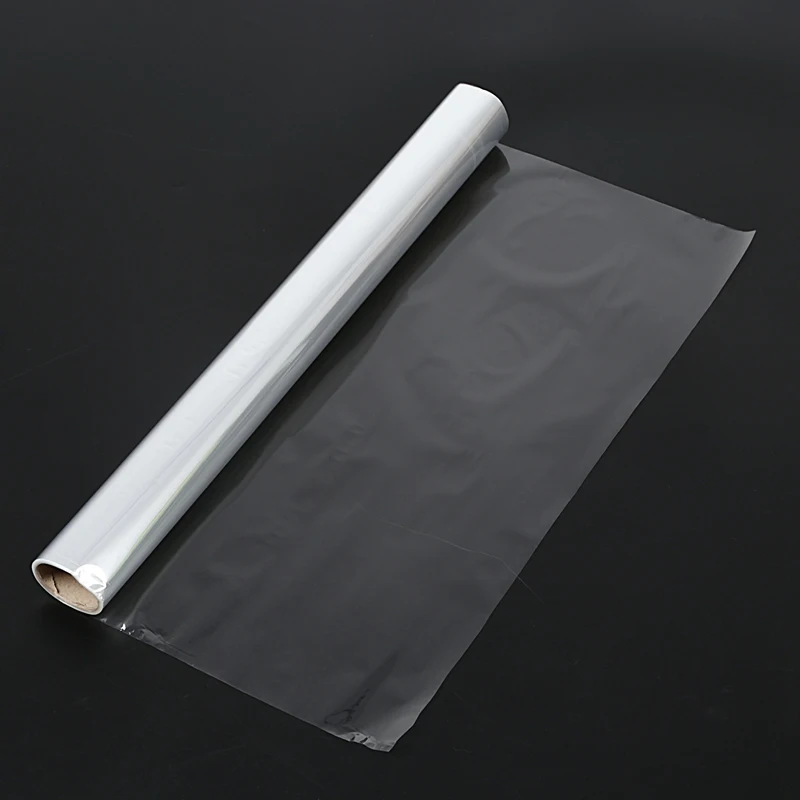 Top-50CM×20M Cellophane Roll Film Plain Clear Thick Florist Hamper Gift Wrap Craft