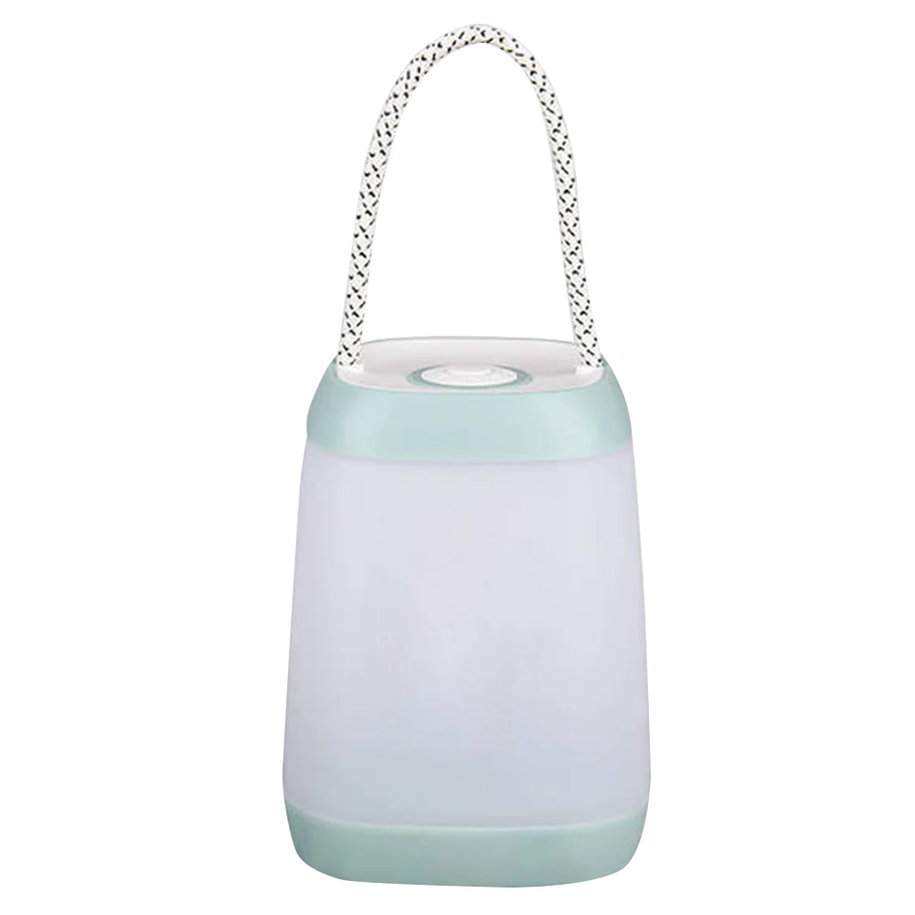 

LED Camping Lantern with Rope Handle Portable Tent Light 3 Modes Remote Control for Christmas Trees Yard Decorations