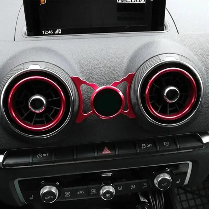 Car Phone Holder For Audi A3 S3 RS3 8V Air Vent Mount Car Styling Bracket GPS Magnet Stand Rotatable Support Mobile Accessories