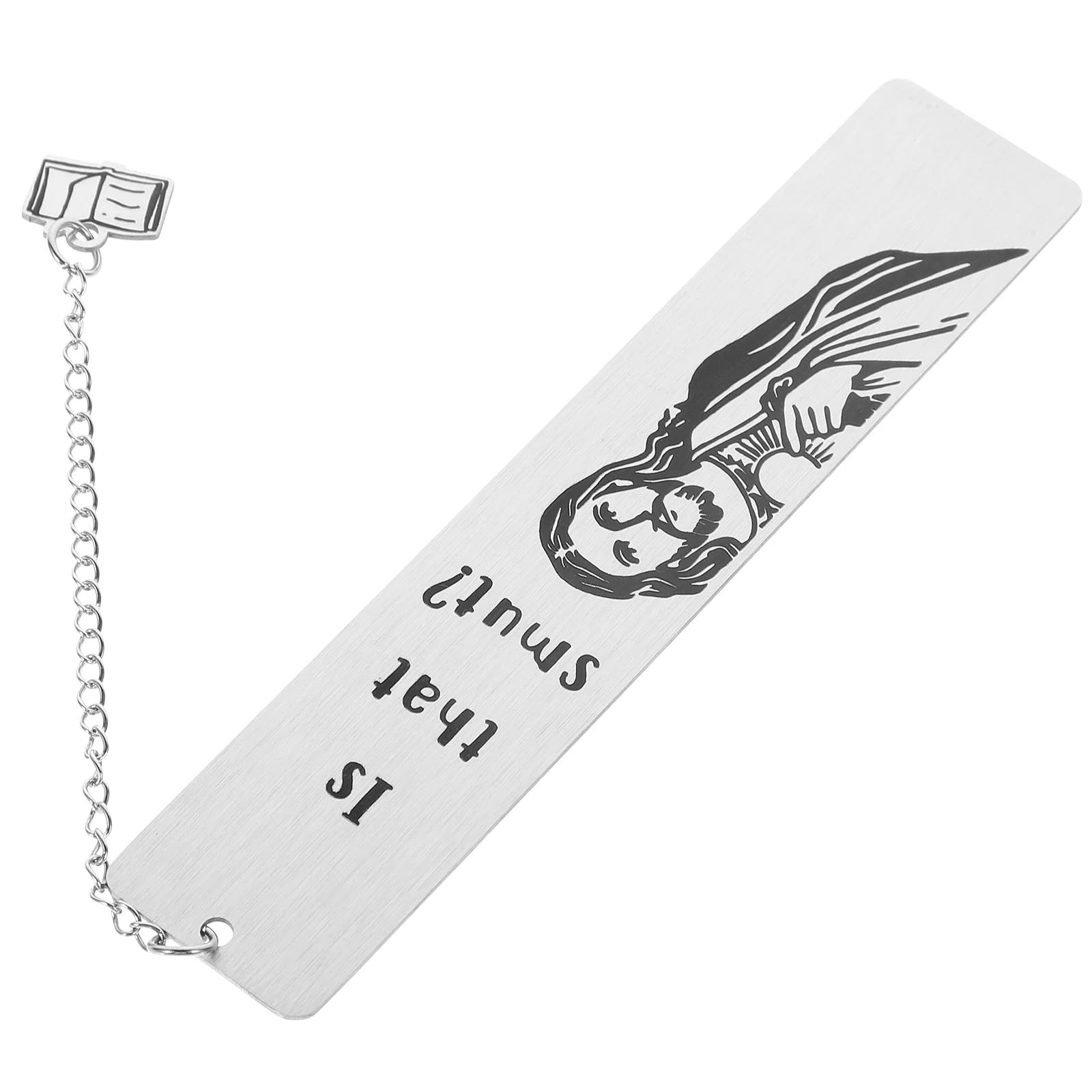 

Interesting Literary Bookmarks for Lovers Decorate Titanium Steel Decorative Student