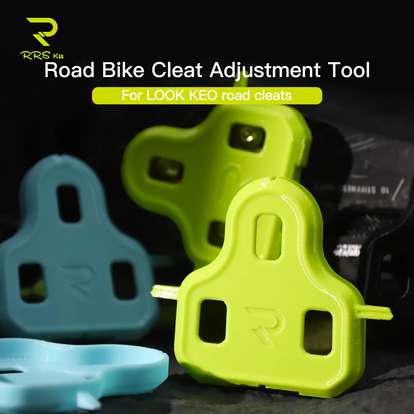 RRSKIT Road Bike Cleat Simple Adjustment Tool For Shimano SPD For LOOK K-E-O Road Cleats Lightweight Locking Shoes Cleat Tool