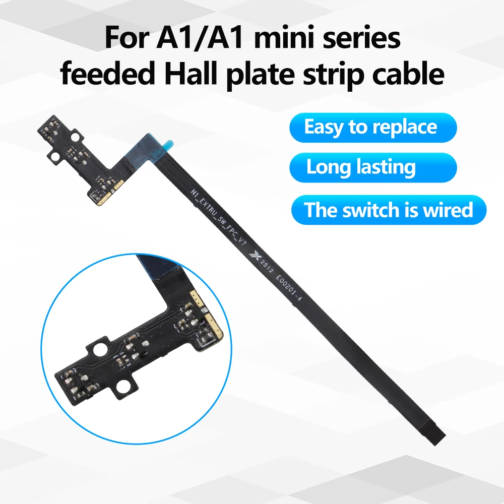 For Bambu Lab A1 Mini X1 X1C P1S P1P Hall Switch PCB Board Component Extruder Filament Sensor Assembly For Bamboo Lab 3D Printer