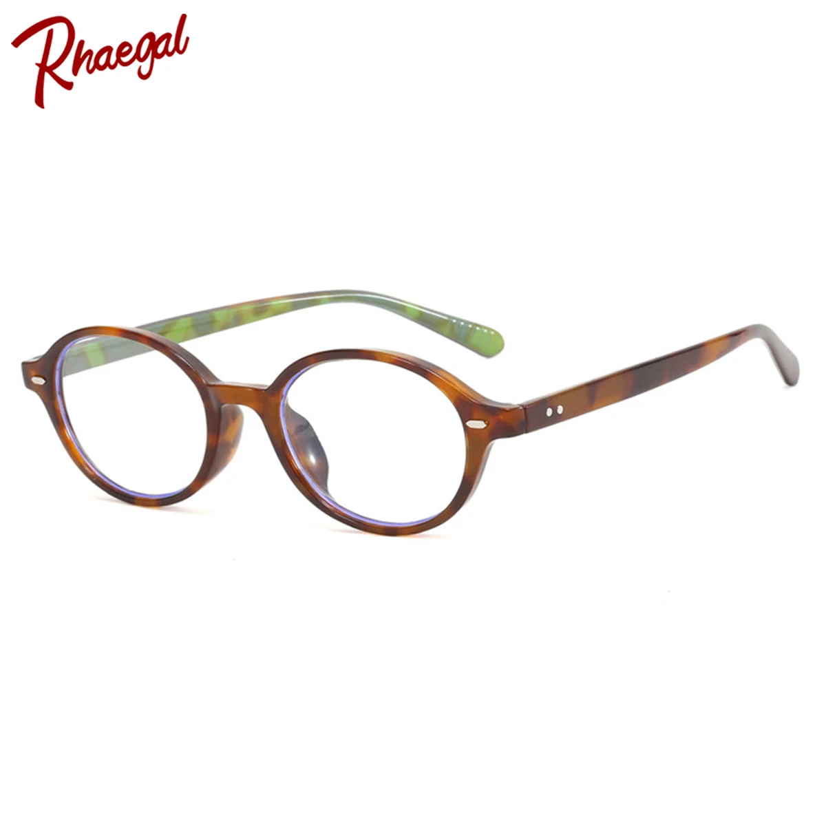 Rhaegal Vintage Oval Blue Light Blocking Glasses for Women Men New Stylish Design Blue Ray Computer Glasses for Office