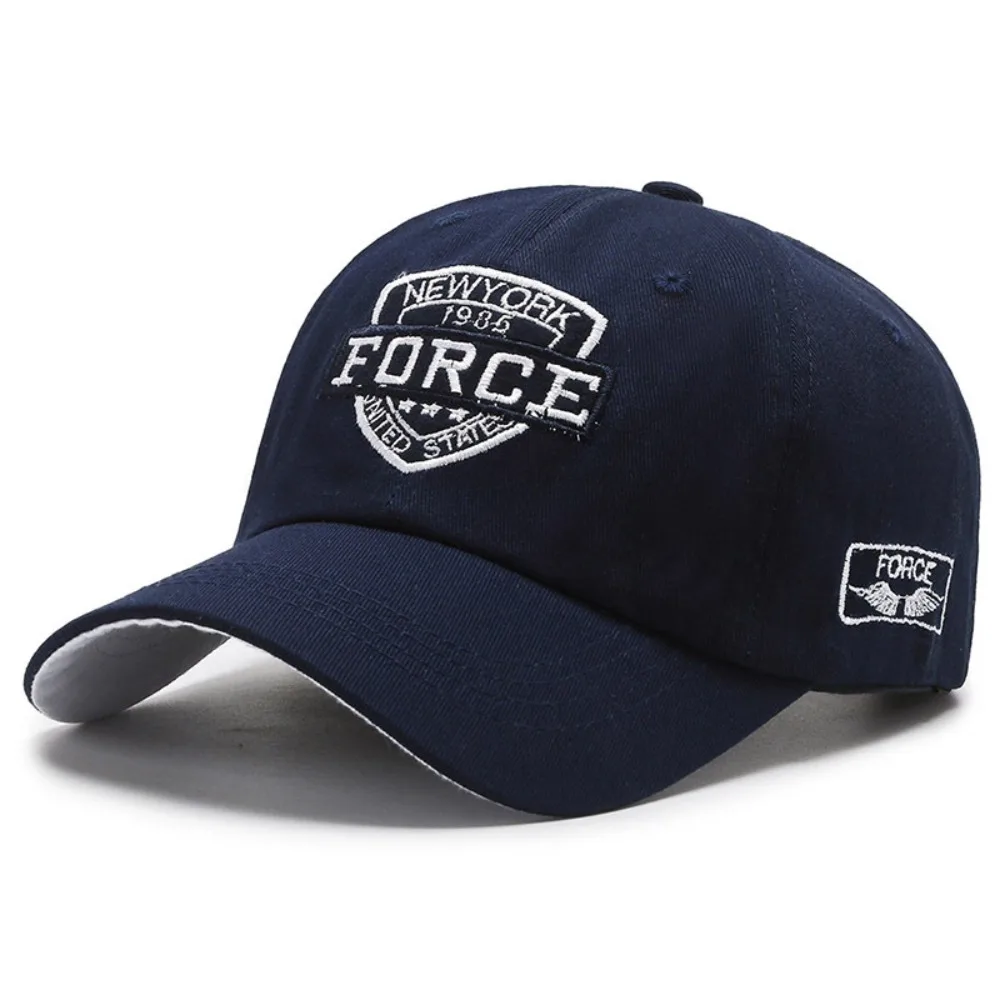 New Embroidered Baseball Cap Sun Protection Adjustable Snapback Hat Visors Cap Outdoor