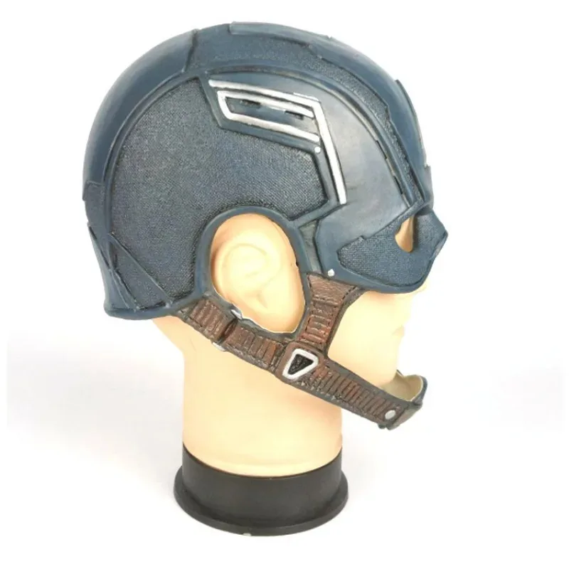 2025 aaa Movie Superhero USA Steve Captain Mask Soft Latex Full Head Breathable Halloween Party Cosplay Costume Props Ch