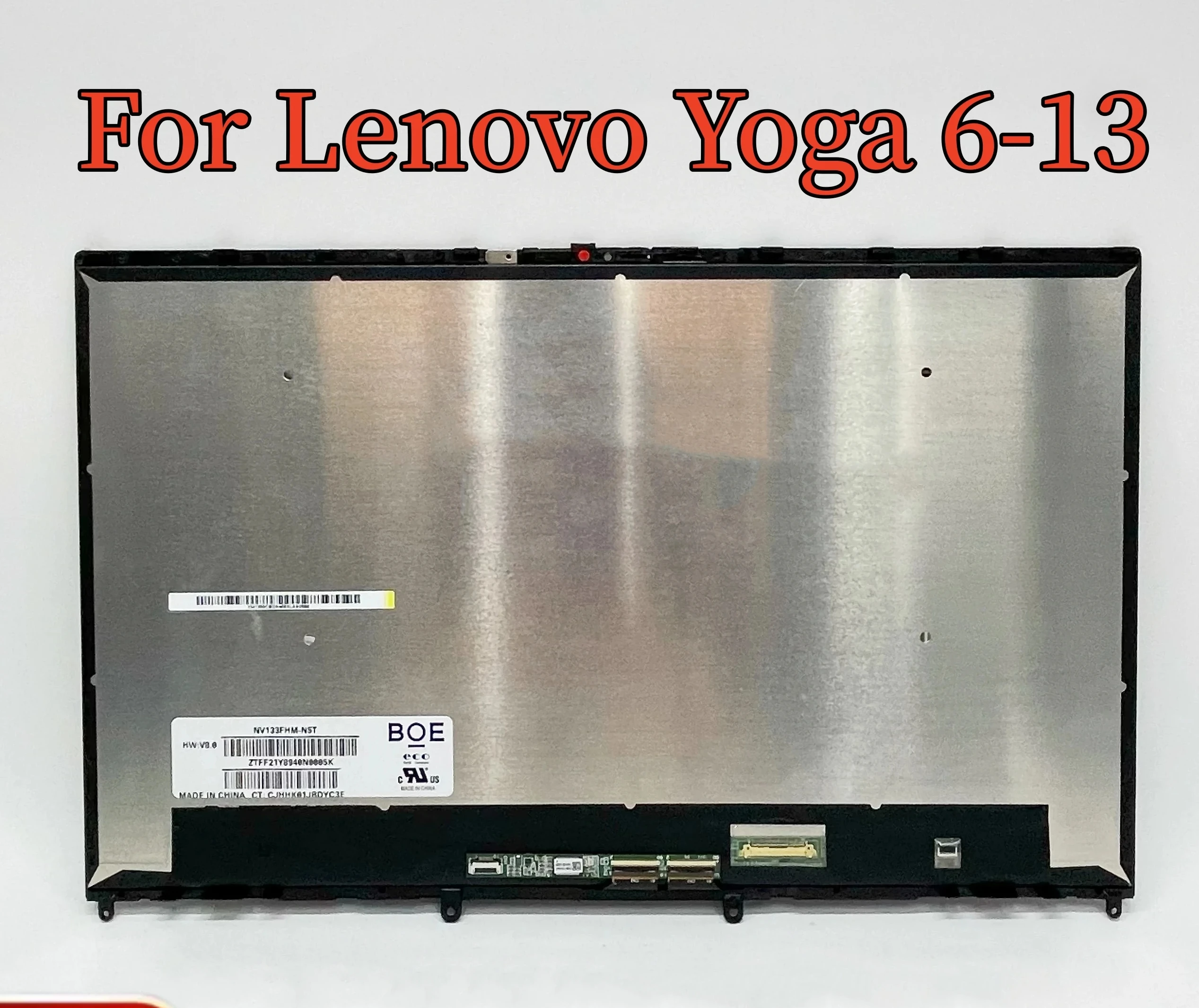 

For Lenovo Yoga 6-13ARE05 82FN Yoga 6-13ALC6 82ND 6-13 LCD Display Touch Screen Digitizer Assembly FHD Laptop Replacement