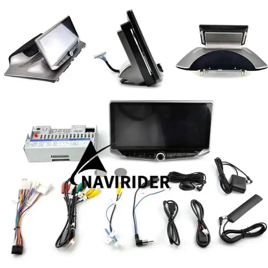 10.88inch Android 15 Car radio Stereo For Toyota Scion IQ 2008-2016 Car Radio Carplay Multimedia GPS Auto Screen Phone Holder HU