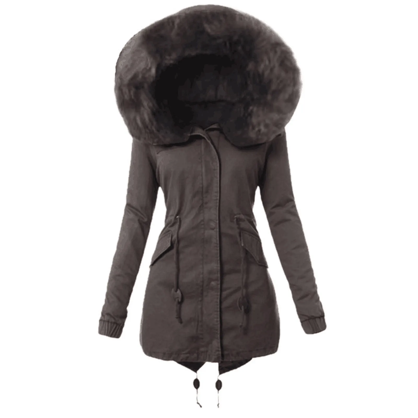 2024 neue Herbst Winter Frauen warme Baumwoll jacke gepolstert lässig schlanke Mantel Stickerei Kapuze Parkas Kapuze Mantel Algodón