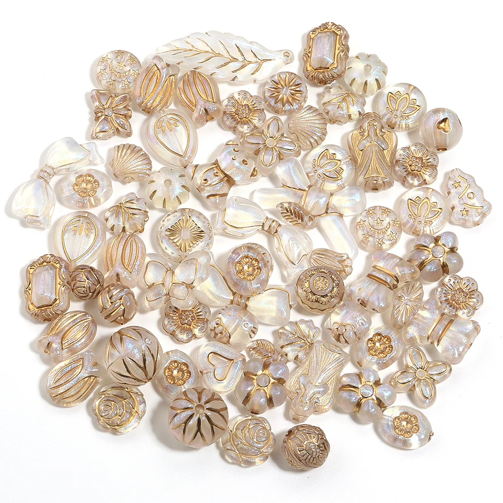 Mixed Classical Acrylic Beads for Jewellery Making