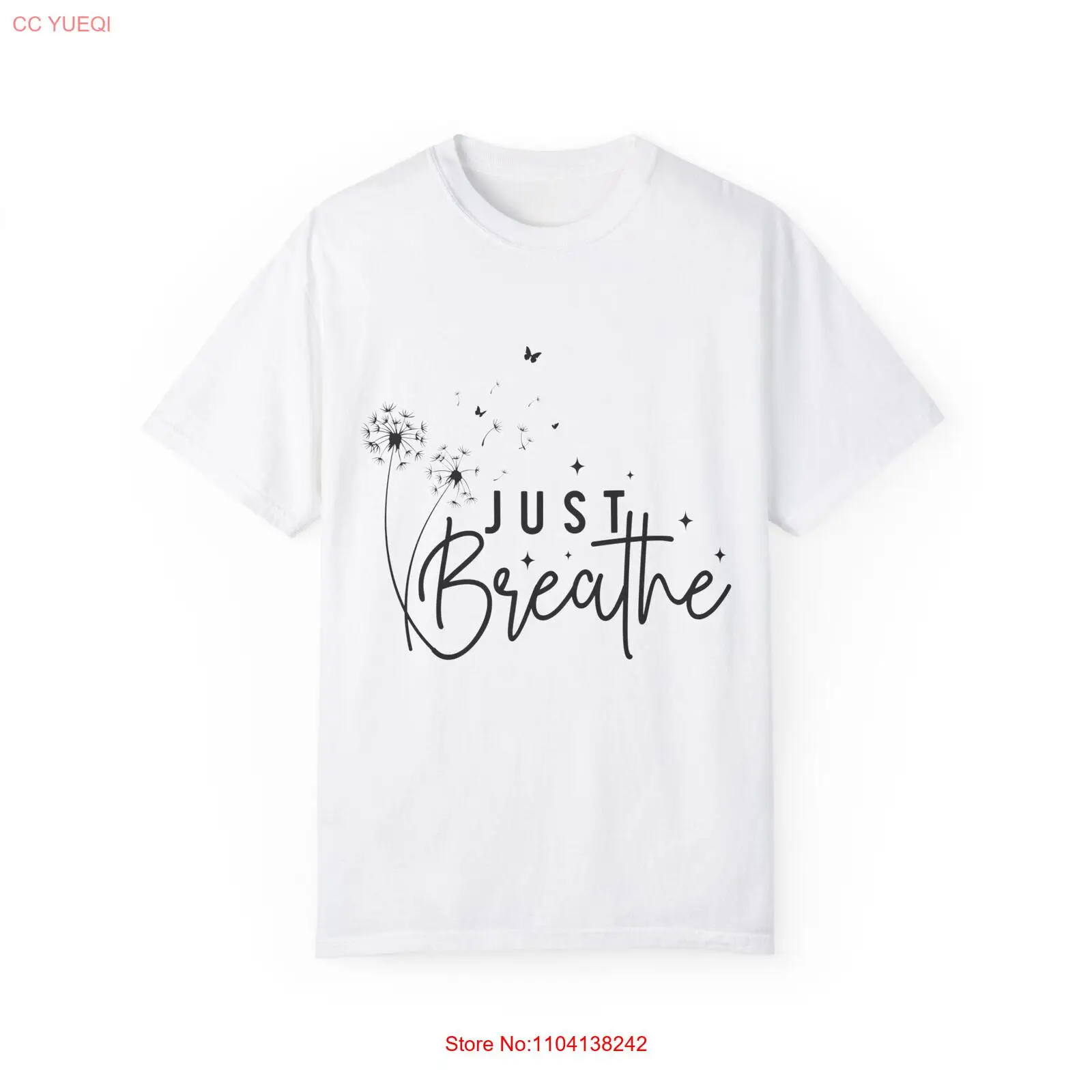 

Just Breathe Comfort Colors Unisex Garment-Dyed T-shirt