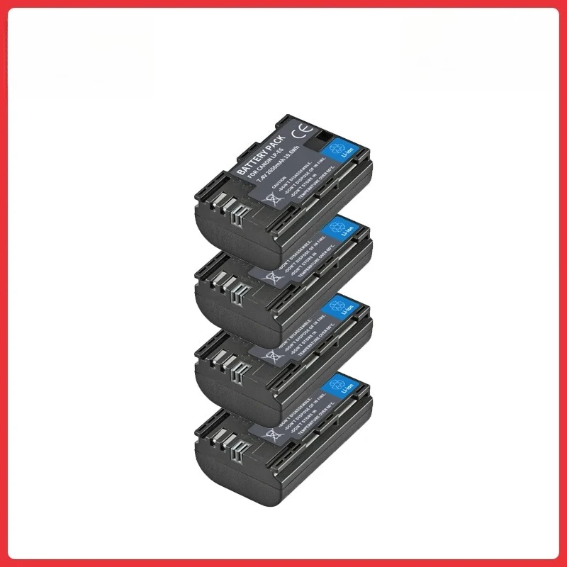 

2650mAh LP E6 LPE6 LP-E6 E6N Battery For Canon EOS 5DS R 5D Mark II 5D Mark III 6D 7D 70D 80D Camera