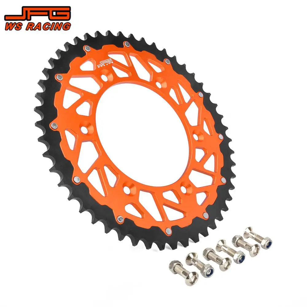 Accessori moto CNC Pignone catena posteriore 42T 45T 48T 50T 52T per KTM EXC SX XCW EXCF SXF MXC LC4 SMC SMR 125-525 Dirt Bike