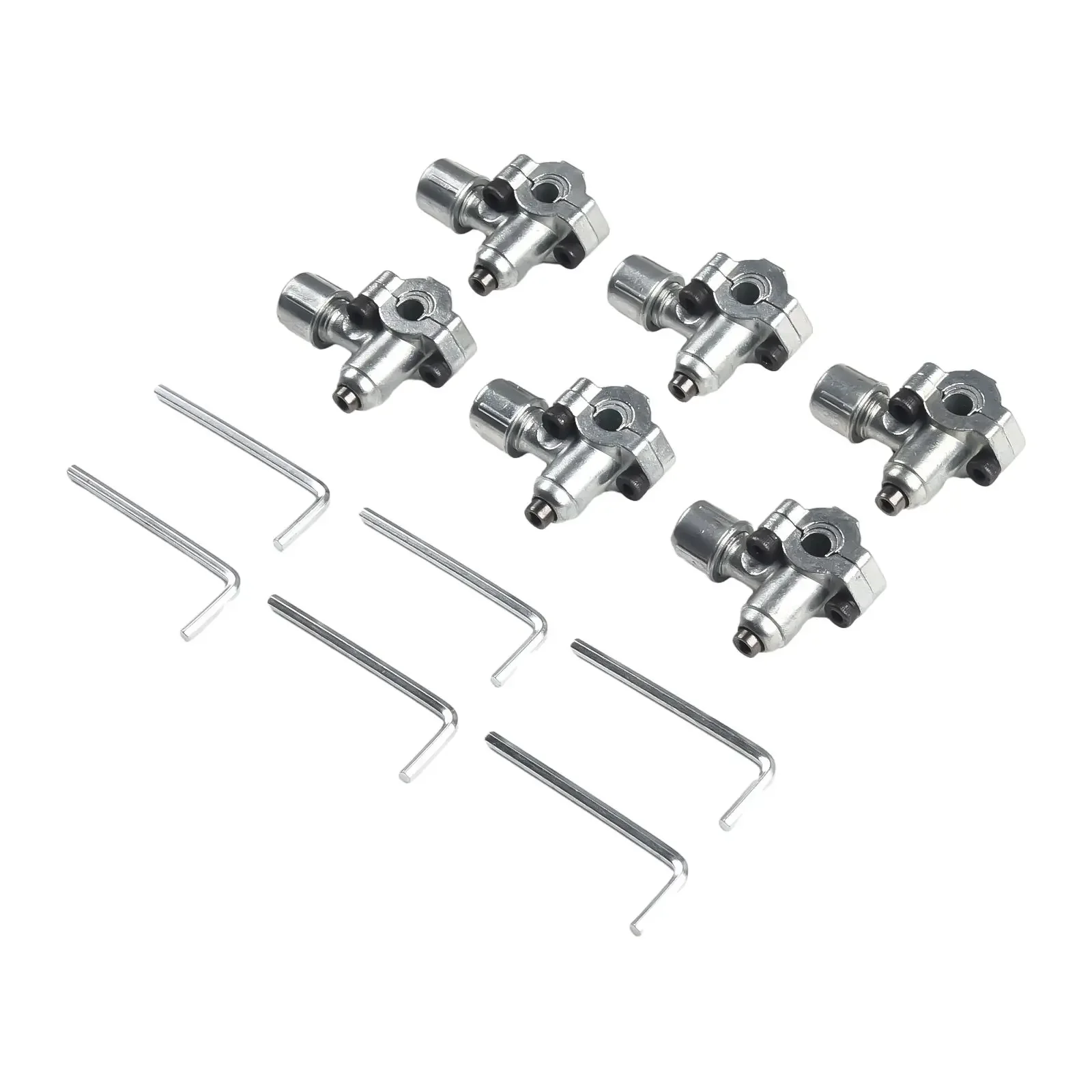 6 Pieces BPV31 Piercing Valve Line Tap Valve For HVAC Replacement Kits Suitable For 1/4 5/16 And 3/8 Inch Copper Pipes