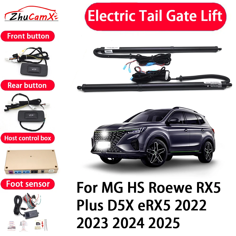 ZhuCamX Car Automatic Electric Tail Gate Lift Tailgate Assist System for MG HS Roewe RX5 Plus D5X eRX5 2022 2023 2024 2025