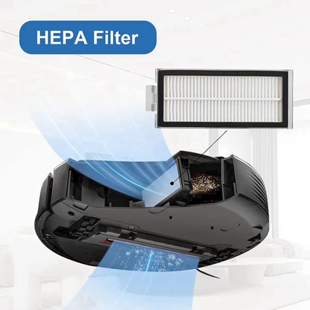 Peças De Aspirador De Pó Robô, Escova Lateral Principal, Mop Pano, Saco De Pó, Xiaomi Roborock Q7 Max,Q7 Max +,Q7 Plus,T8