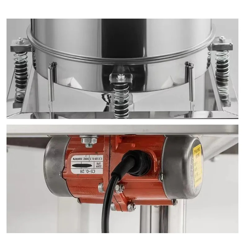 40cm Vibrating Sieve machine electric vibration screen powder machine electrostatic spraying screening machine