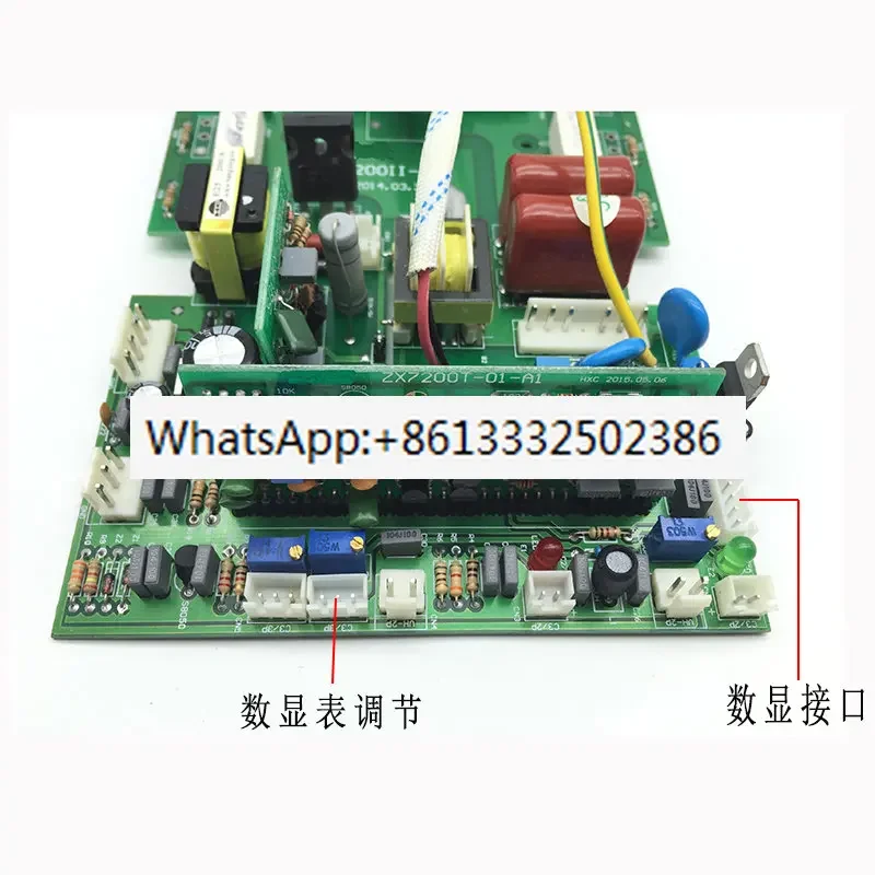 Inverter Welding Machine Circuit Board ZX7/TIG/WS-200 250 Upper Board DC Argon Arc Welding Machine with Digital Display