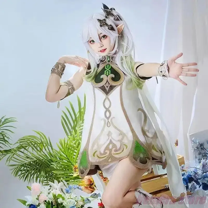 الدب دن الجلد أقل لورد كوسانالي ناهيدا تأثيري فستان الفتيات شعر مستعار مجموعة زي حفلة الهالوين المشارك جديد 2025