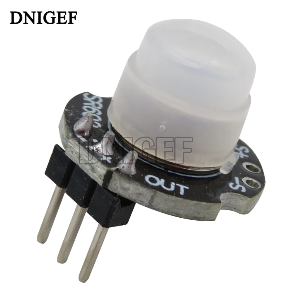 1 PCS SR602 Sensor Modul MINI Motion Sensor Detektor SR602 Pyroelektrische Infrarot PIR Kit Sensorischen Schalter Halterung für Arduino
