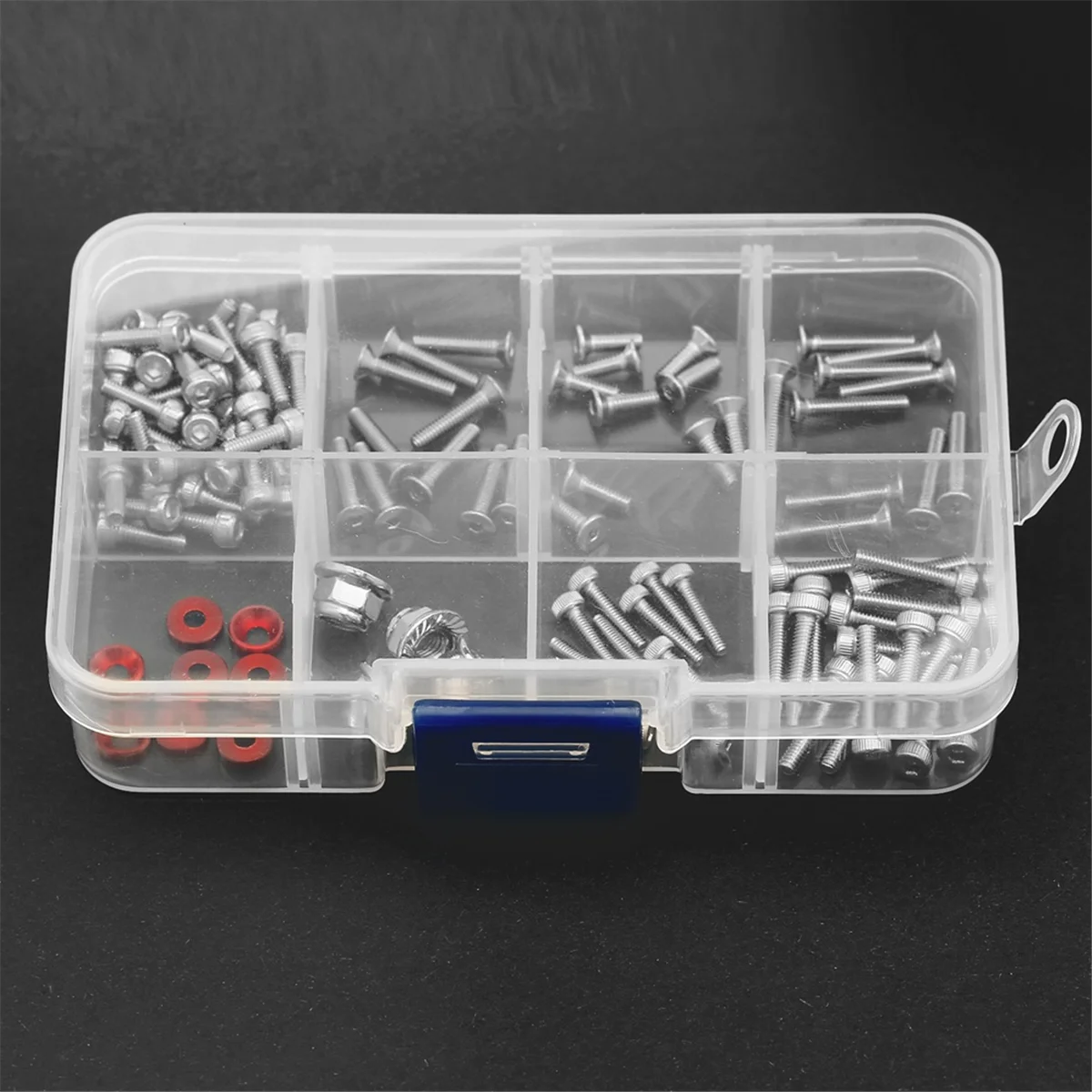 New RC Car Upgrade Stainless Steel Hexagon Screw Nut Screws Kit for Arrma 1/18 Granite Typhon Mojave Grom RC Car Toy Parts