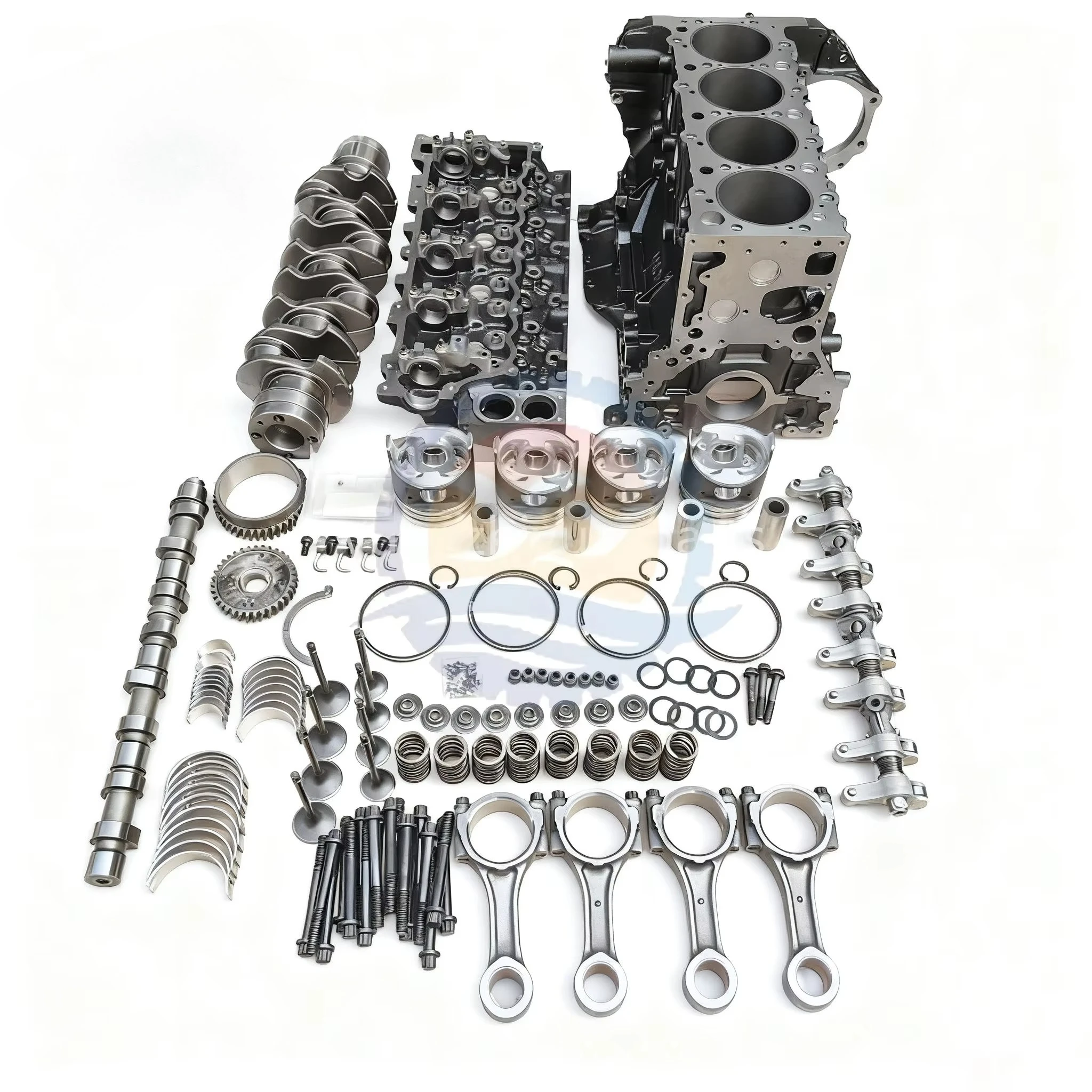 for Japanese 4HG1 4HG1T Cylinder Block Head Liner Kit Camshaft Crankshaft Con Rod Valve for Isuzu Complete Engine Parts
