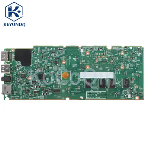 14271-1 For Dell ChromeBook 13 7310 Notebook Mainboard 3205U i3 i5 5th Gen RAM 4G 8G 037T32 0CP1FV 037T32 Laptop Motherboard
