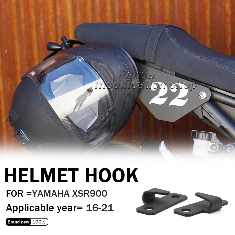 Gancho para casco de motocicleta, gancho de acero inoxidable, piezas modificadas, para Yamaha XSR XSR900 XSR 900 2017 2018 2019 2020 2021