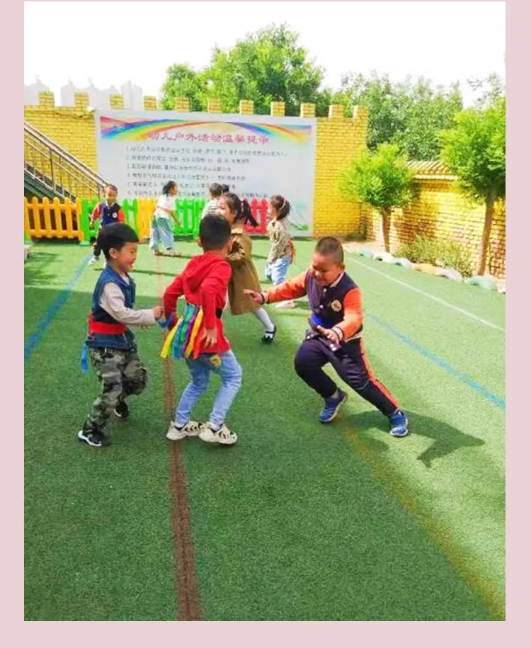tail pulling toy,children's belt grabbing game props, kindergarten parent-child outdoor sensory integration training sports game