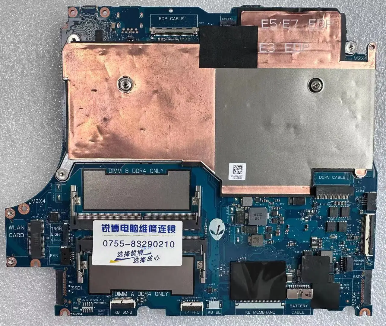 For Dell Dell Alien M15 R7 M15 R5 M15 R6 Motherboard LA-K453P Replacement